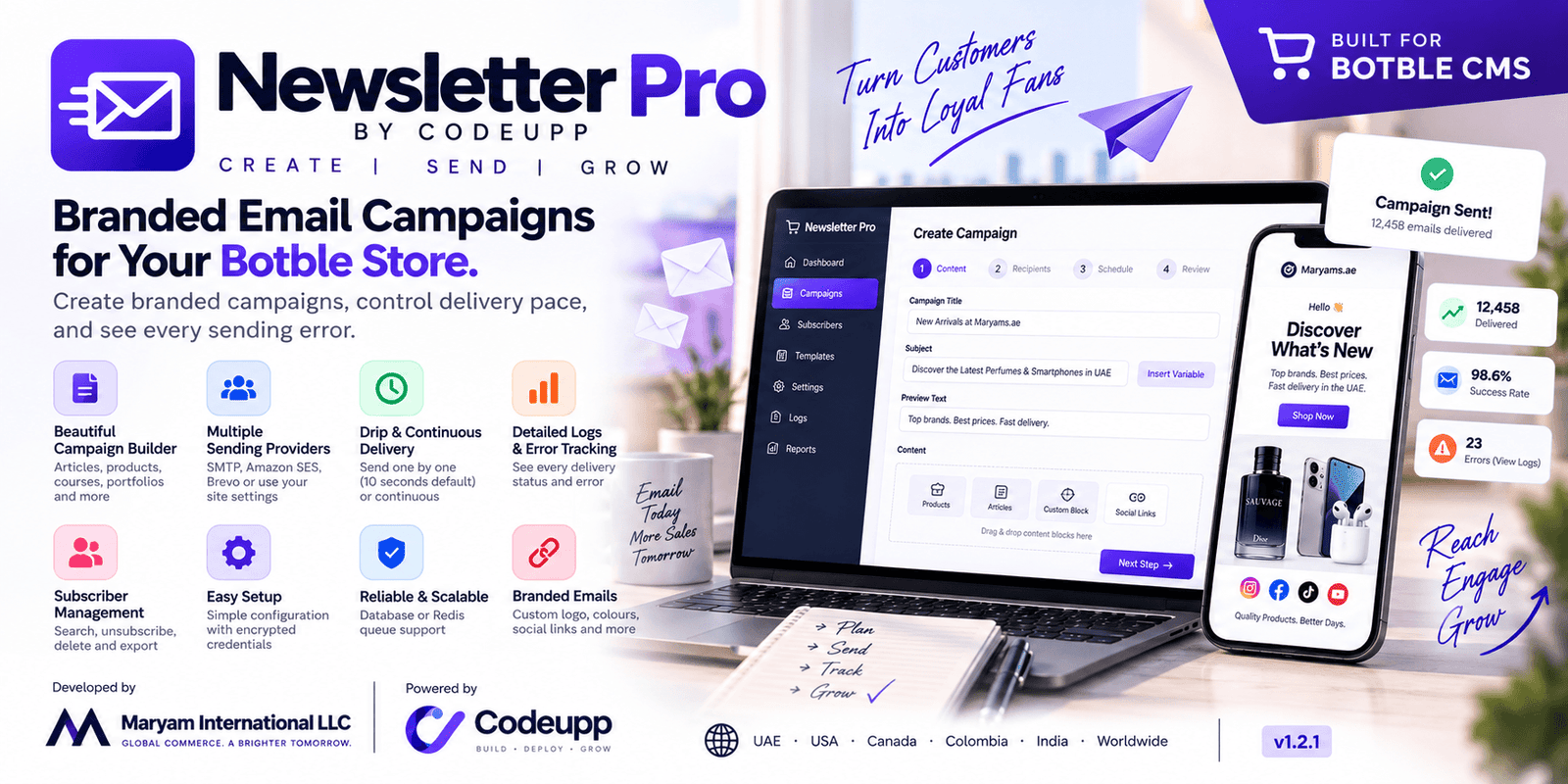 Newsletter Pro by Codeupp